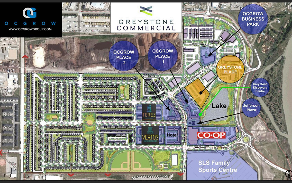 Greystone Commercial Map